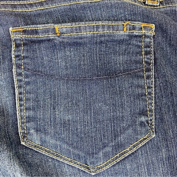 Paige Skyline Straight Leg Jeans Size 29 Dark Wash Stretchy Comfortable Mid Rise - Picture 9 of 16